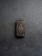 Decorative Matchbox with Ornate Engraved Design (20 Count, 2 Inches)