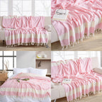 Throw Blanket |Turkish Cotton Blanket | Couch Throw