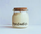 5 oz. Hand-Poured Soy Jar Candle – Fall Collection