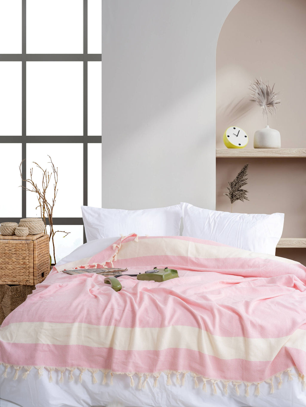 Throw Blanket |Turkish Cotton Blanket | Couch Throw