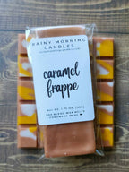 Caramel Frappe soy wax melt snap bar — additional product photo.