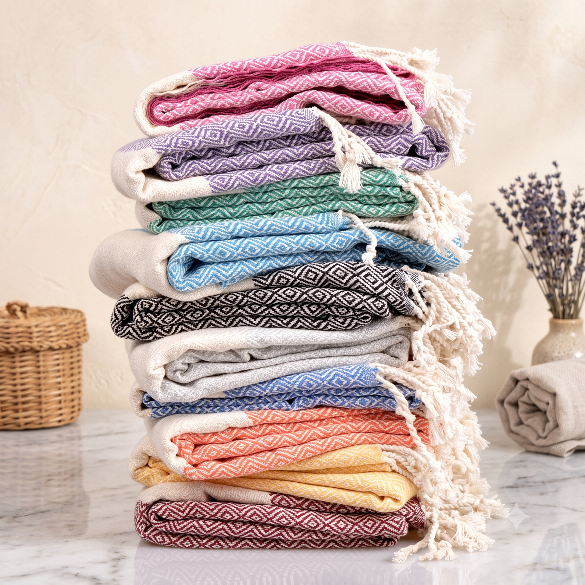 Turkish Towel | Peshtemal | Sand Resistant Beach Towel