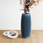 Modern Textured Vase | Honeycomb Collection