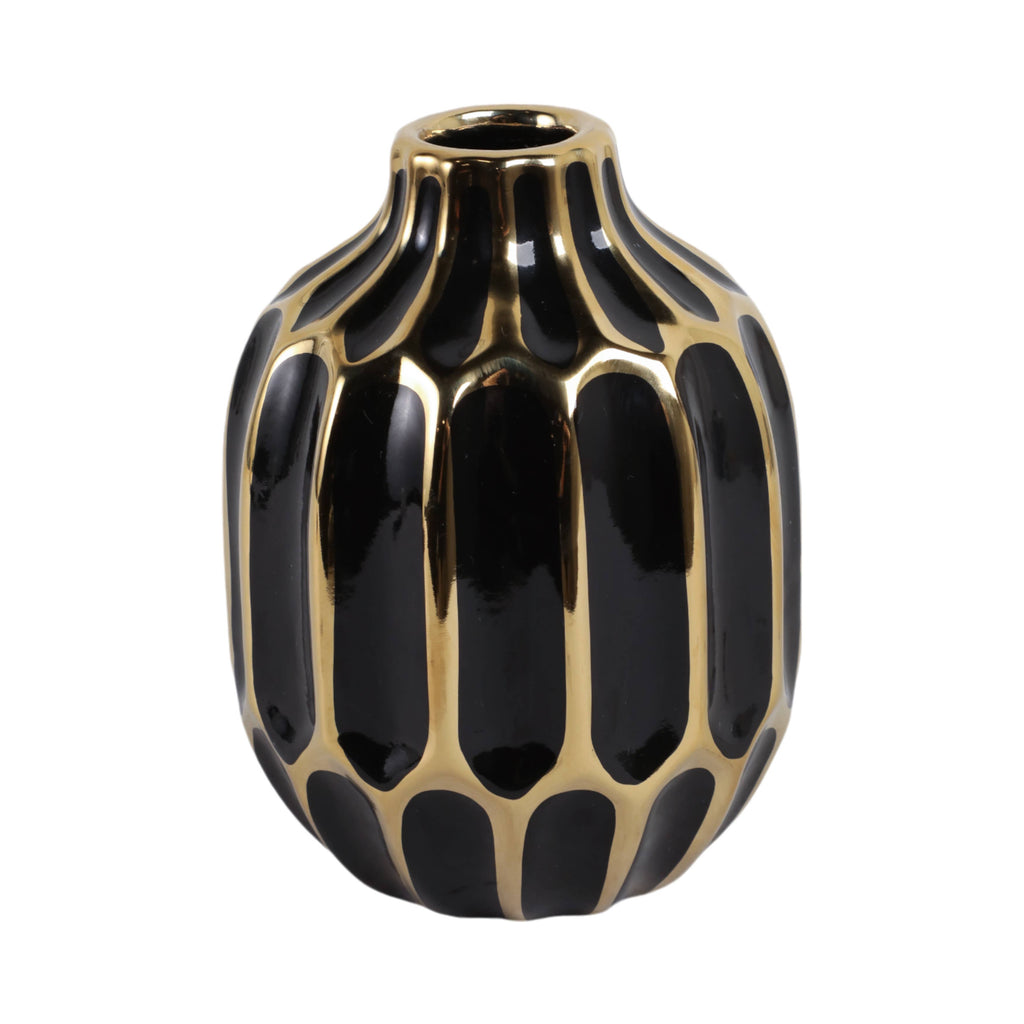 Abstract Ceramic Bud Vase – 8 in. Decorative Flower Vase | SOMA HOME