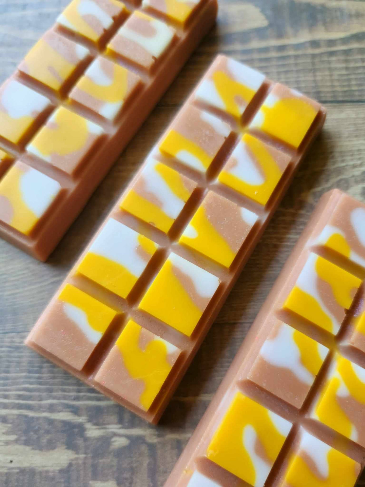 Caramel Frappe soy wax melt snap bar — additional product photo.