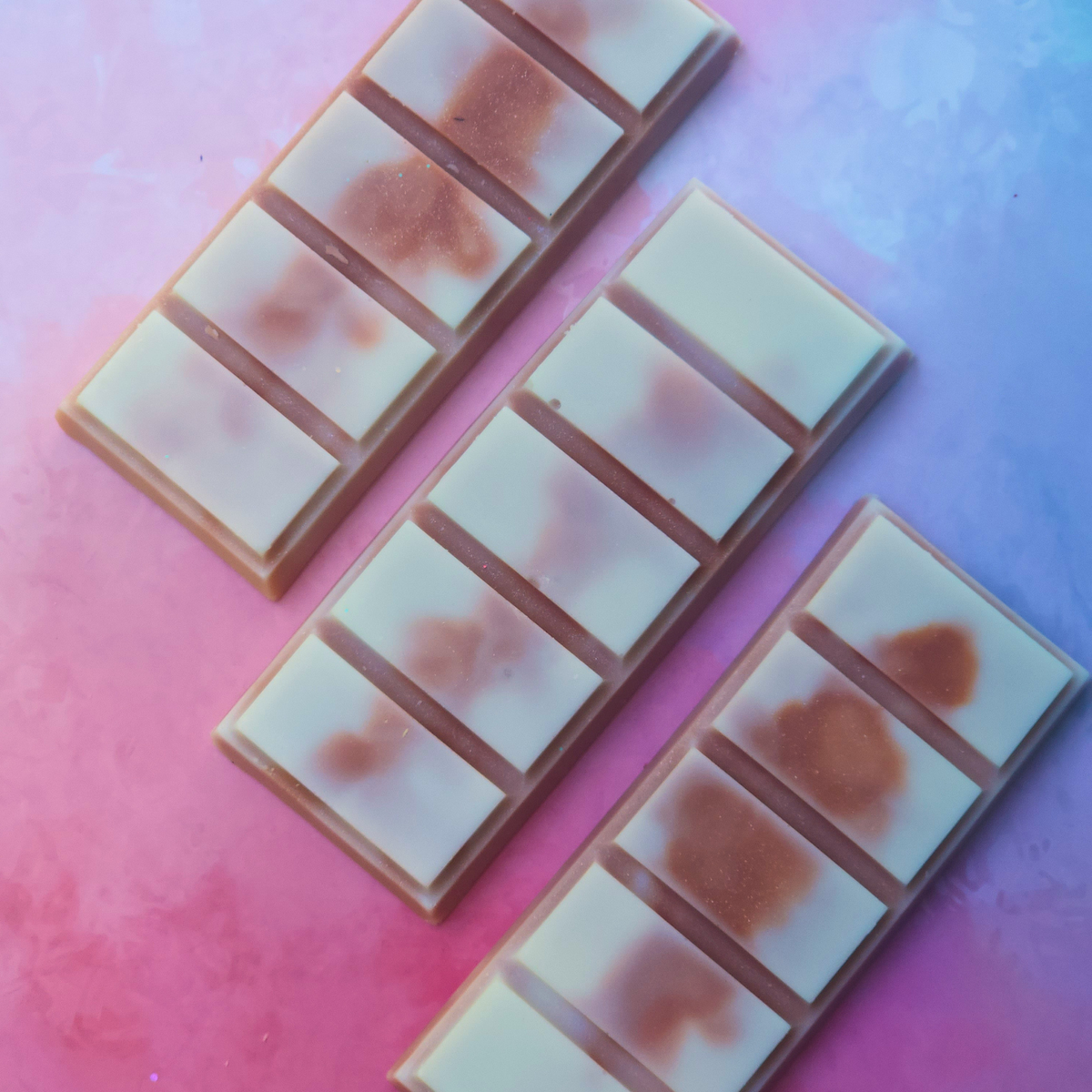 Coffee & Cream soy wax melt snap bar — additional product photo.