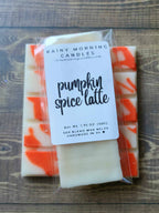 Pumpkin Spice Latte soy wax melt snap bar — additional product photo.