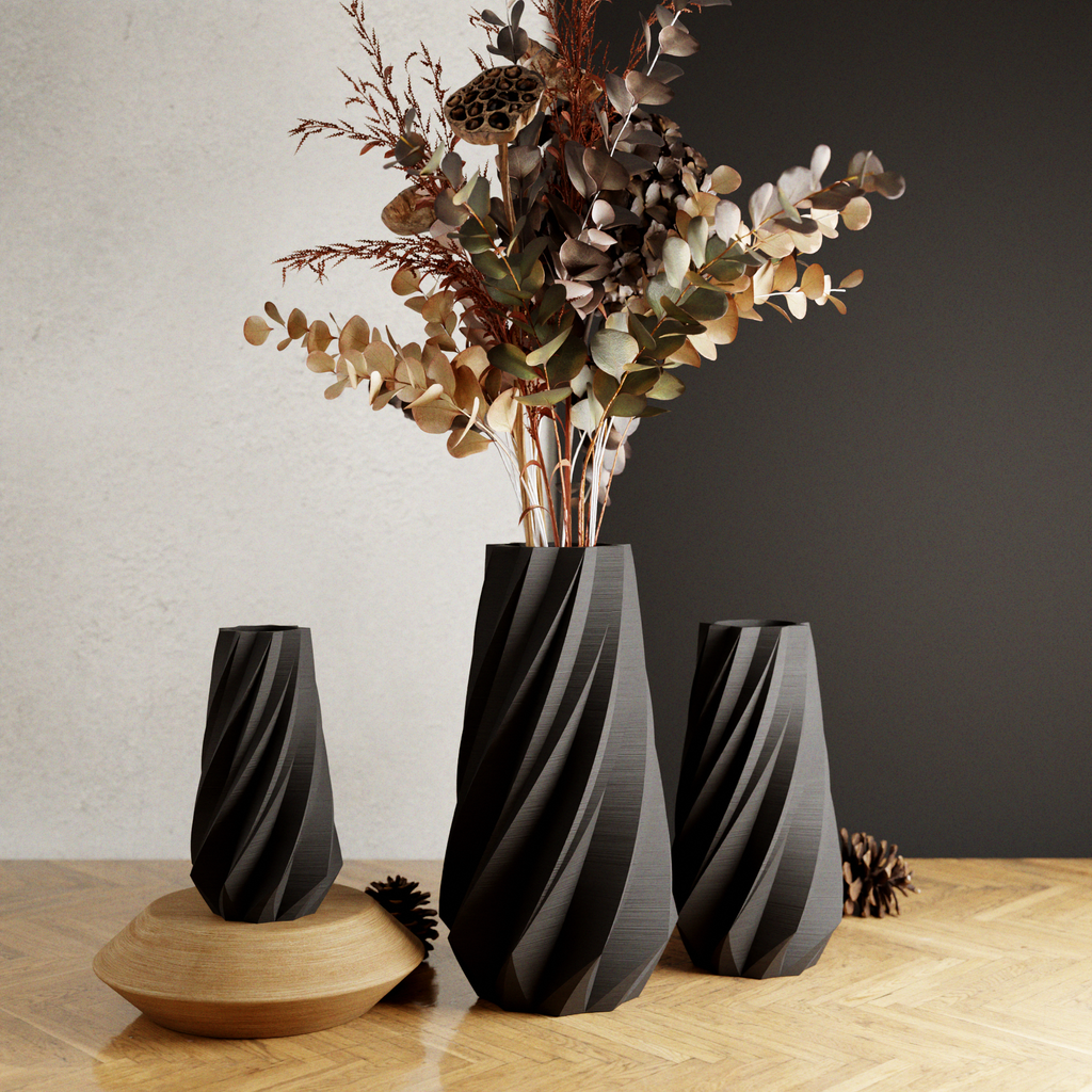 Modern Wood Vase | Timber Collection