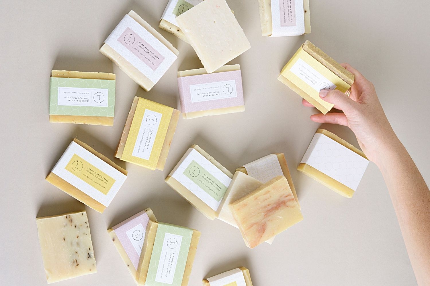 Natural soap bar