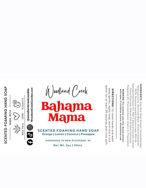 Bahama Mama,Foaming hand soap