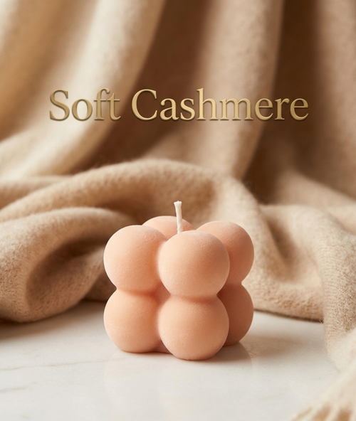 Aesthetic Geometric Bubble Soy Candle | SOMA HOME