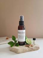Bergamot and Sandalwood. Outdoor body spray