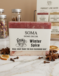 Winter Spice Artisan Bar Soap – Cozy & Comforting | SOMA HOME